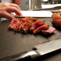 Slices vom Steak Tatar (warm/kalt)